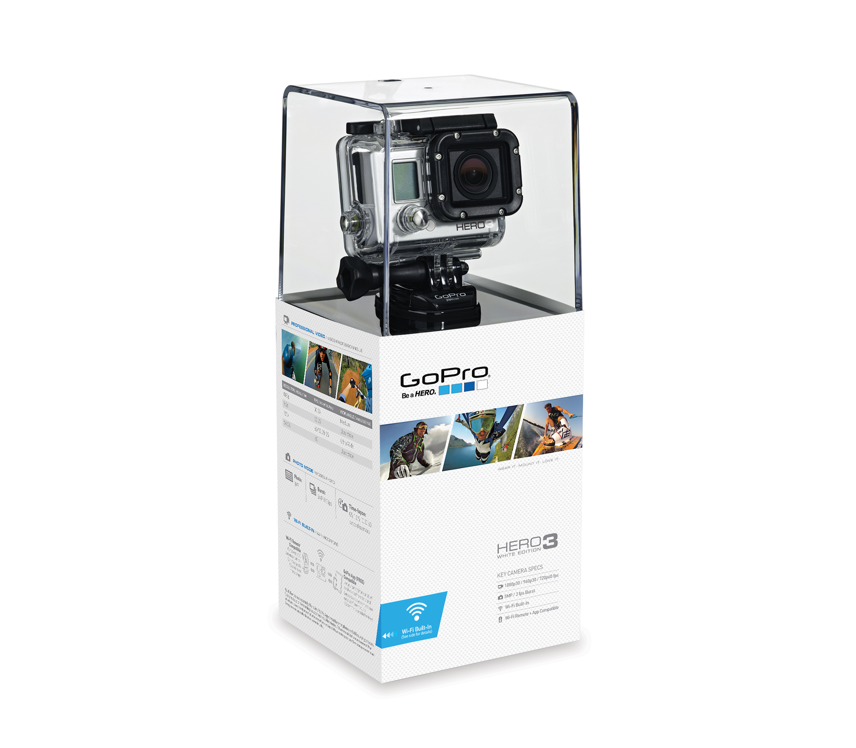 Máy quay GoPro HERO3 White Edition