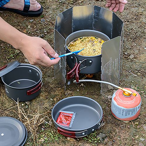 Tấm chắn gió bếp 8 khúc Naturehike Foldable Wind Shield NH15F008-B - 9682