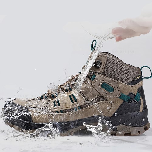 Giày leo núi nam cổ cao Humtto Hiking Shoes 290015A-3