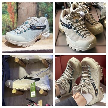 Giày leo núi nữ cổ thấp Humtto Hiking Shoes 140503B-3