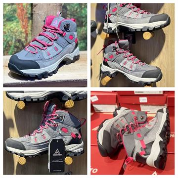 Giày leo núi nữ cổ cao Humtto Hiking Shoes 290015B-1