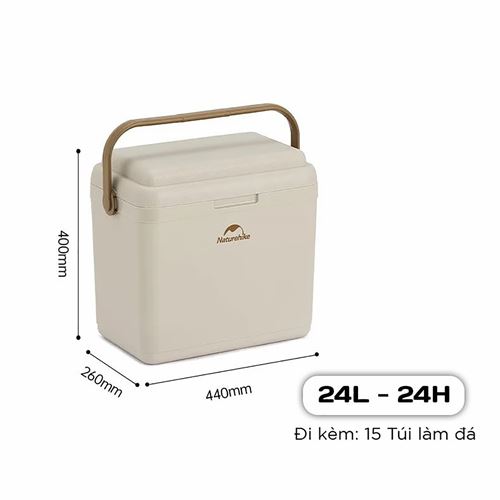 Thùng đá giữ nhiệt Naturehike Glamping Ice Cooler CNK2300BS011