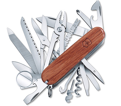 DAO ĐA NĂNG VICTORINOX SwissChamp Wood 1.6794.69