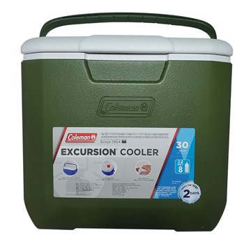 Thùng đá giữ nhiệt 28l Coleman Excursion Cooler 3000034682 - xanh rêu