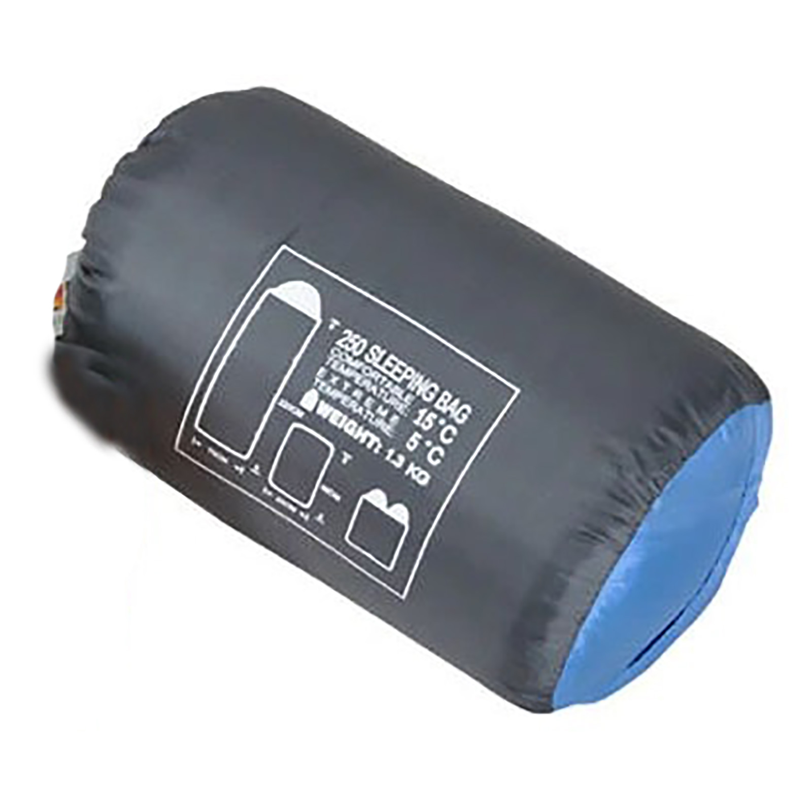 Túi ngủ Ryder Envelope Sleeping Bag D1001 Blue - 1211