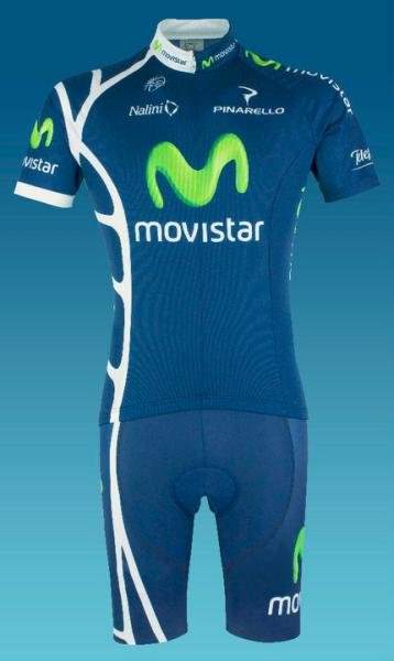 Bộ quần áo VDV xe đạp Movistar