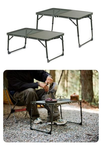 Bàn Naturehike CNK23JU011 gấp gọn nhỏ như chiếc cặp dễ mang theo