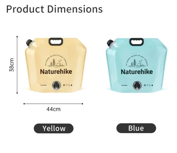 Túi nước gấp gọn Naturehike CNK2450CF027 tiện dùng cho picnic và phượt