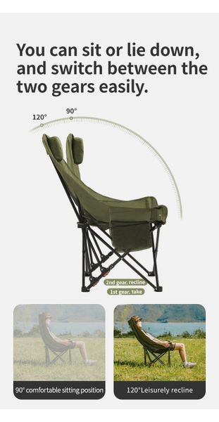 Chi tiết khung thép và khóa kẹp của ghế Naturehike CNK2550JJ019