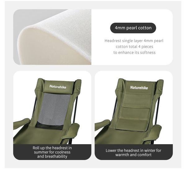 Ghế ngả lưng 3 cấp Naturehike CNK2550JJ023 chính hãng tại WeTrek