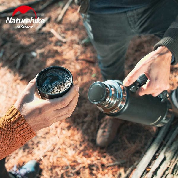 Phích giữ nhiệt Naturehike NH19SJ011 dung tích 2.2L giữ nóng 24 giờ khi cắm trại