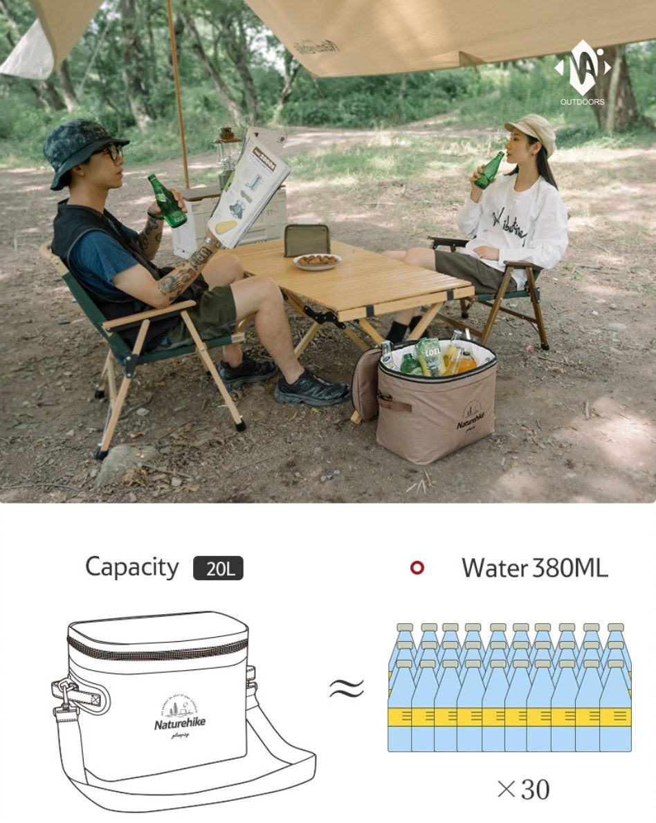 Túi giữ nhiệt Naturehike NH20SJ043 dung tích lớn đựng đồ uống và thực phẩm