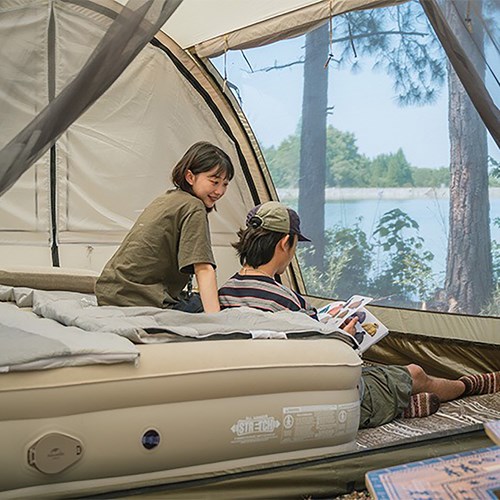 Lều hình ống 2 phòng Naturehike 2-Room Tunnel Tent NH22YW004