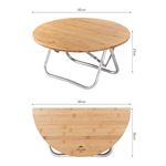 Bàn dã ngoại gấp gọn Naturehike Folding Bamboo Camping Table NH19JJ003