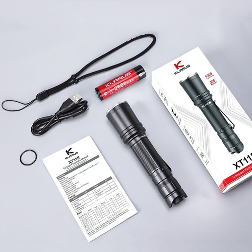 Đèn pin phản ứng nhanh Klarus Flashlight XT11R