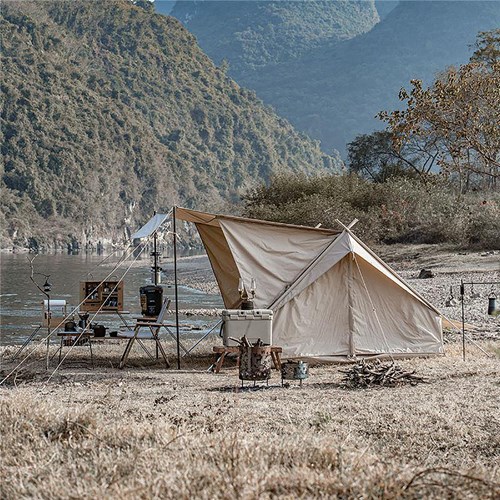 Lều Glamping 4 người Naturehike Roof Cotton NH20ZP011