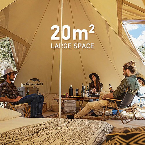 Lều 10 người Glamping Naturehike Brighten NH20ZP012