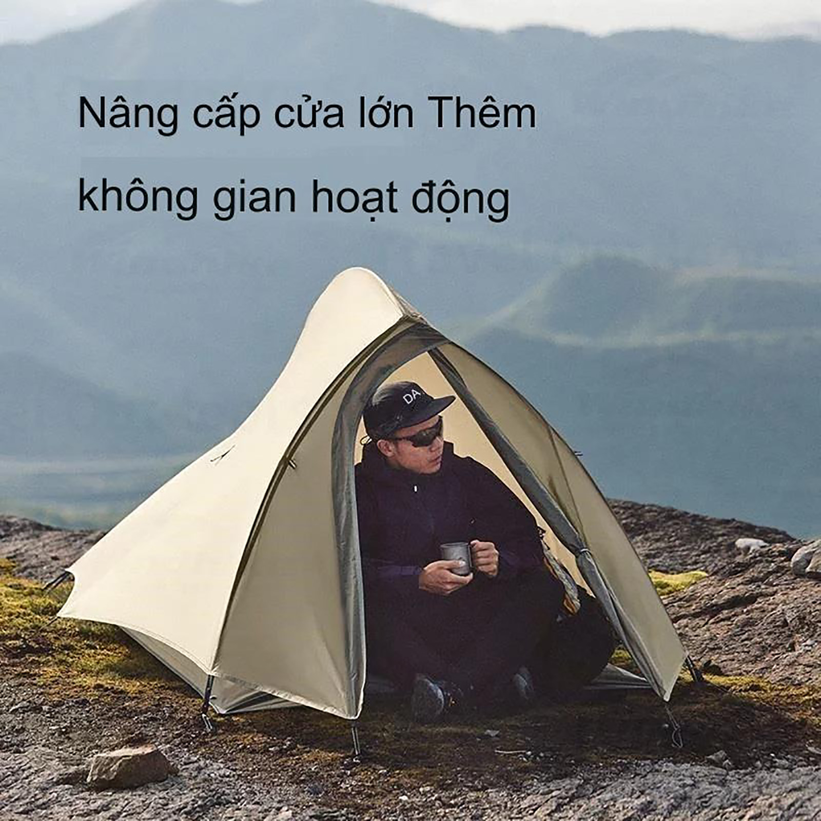 Lều cắm trại 2 người Naturehike Ultralight Cloud Up Pro Tent CNK2350WS020
