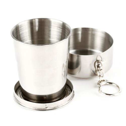 Cốc gấp dã ngoại 6 nấc Ryder Stainless Steel Collapsible Cup M1027 - 1148