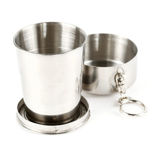 Cốc gấp dã ngoại 6 nấc Ryder Stainless Steel Collapsible Cup M1027 - 1148