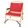 Ghế gấp dã ngoại Snowline Milo Chair PAE5ULC001 - đỏ