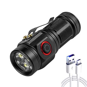 Đèn pin sạc cầm tay Cree Mini High Power Flashlight 3 Led W5182