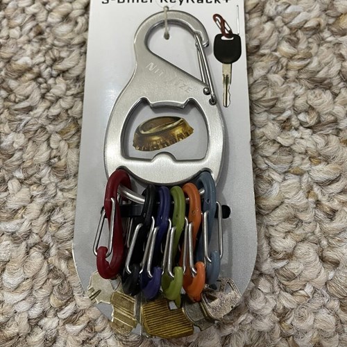 Móc chìa khóa kèm mở chai NITE IZE Key Rack & Bottles Opener KRB-03-11 - 8277