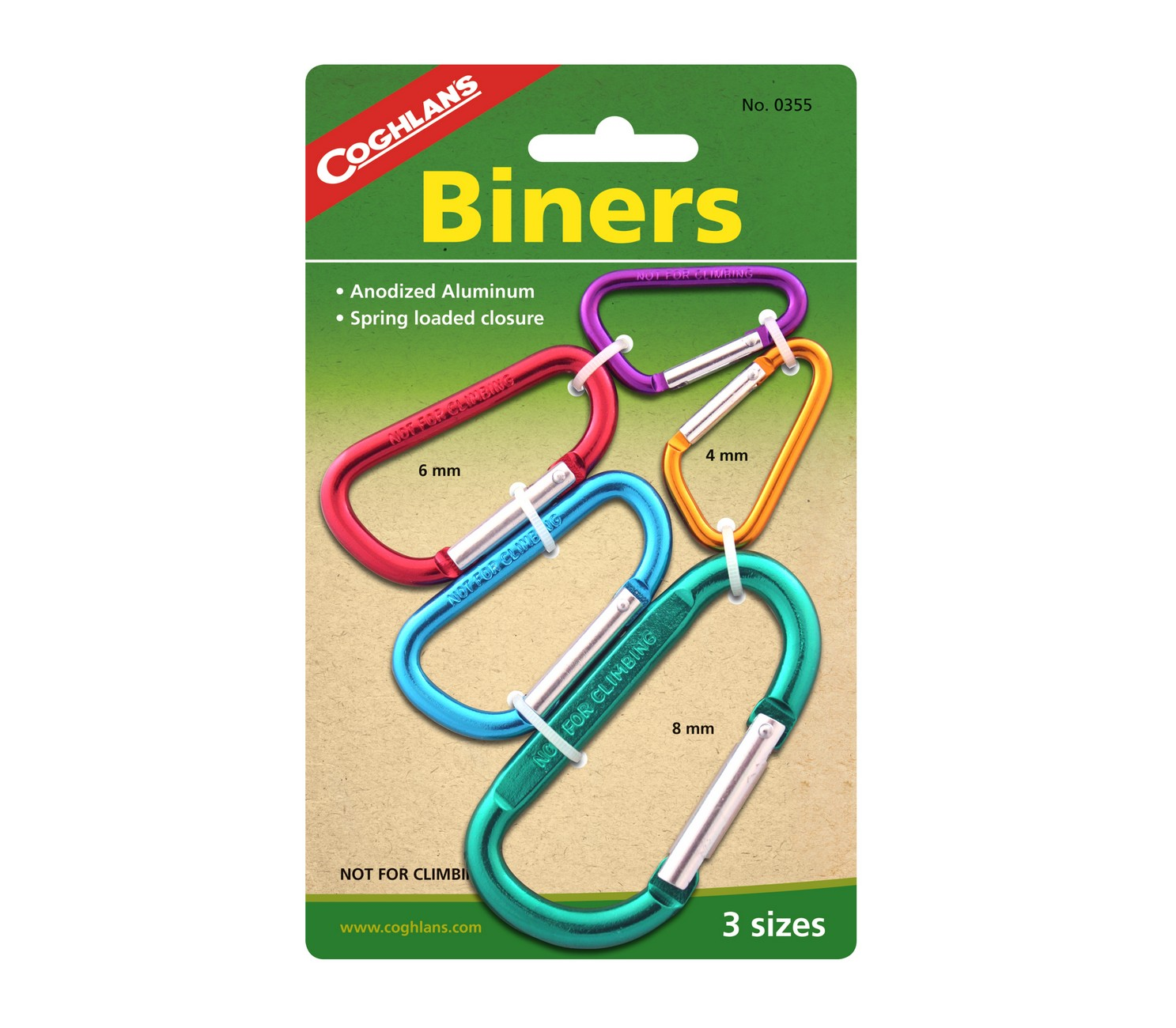 Móc khóa chùm Coghlans Multi-Pack Biners