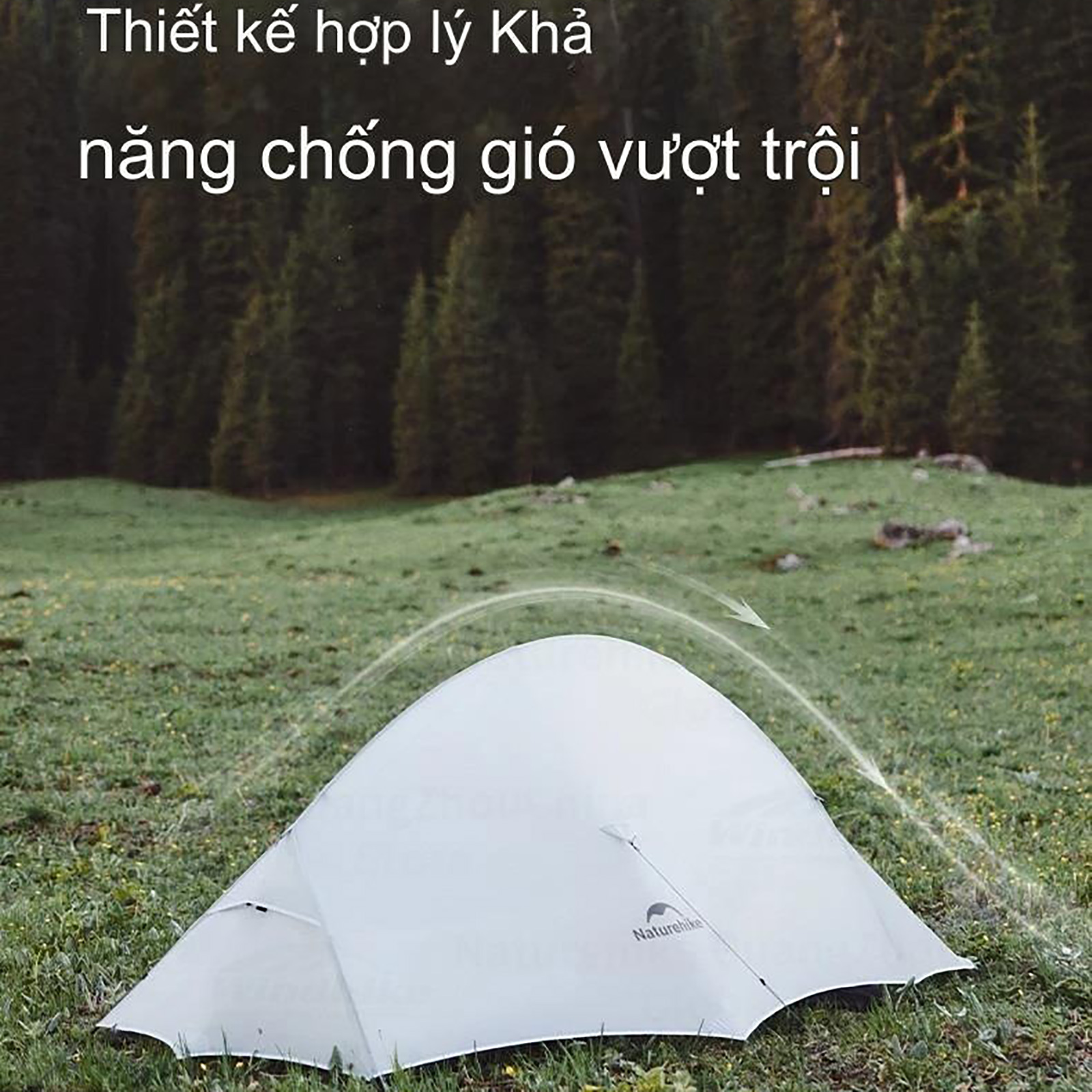 Lều cắm trại 2 người Naturehike Ultralight Cloud Up CNK2450WS017