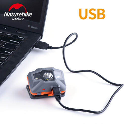 Đèn pin đeo trán USB Naturehike Outdoor LED Headlamp NH00T002-D - 9645