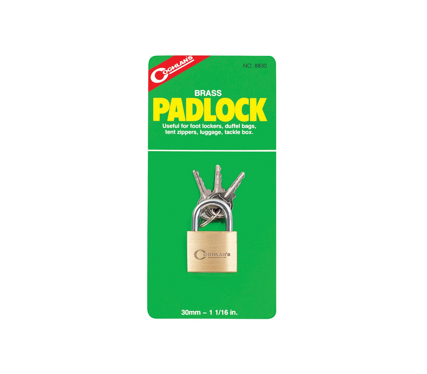 Ổ khóa mini Coghlans Brass Pablock 30mm