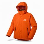 Áo khoác gió dã ngoại Gothiar Windshell Jacket 2 lớp Cam