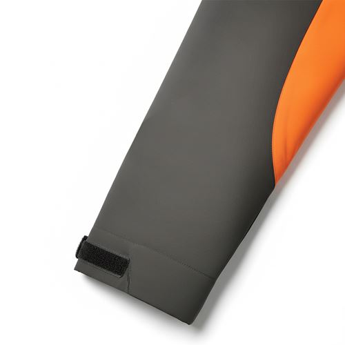 Áo khoác gió dã ngoại Gothiar Windshell Jacket 2 Lớp Đen Khói - Cam