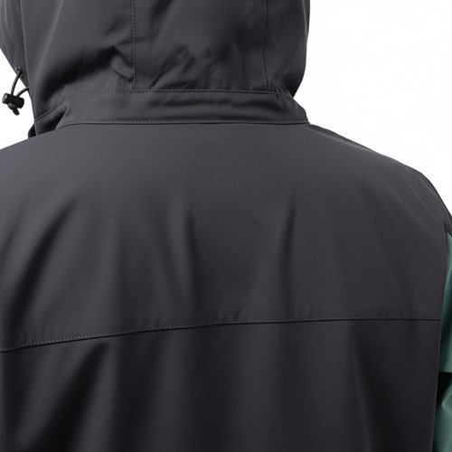 Áo khoác gió dã ngoại Gothiar Windshell Jacket 2 Lớp Đen Khói - Xanh mint