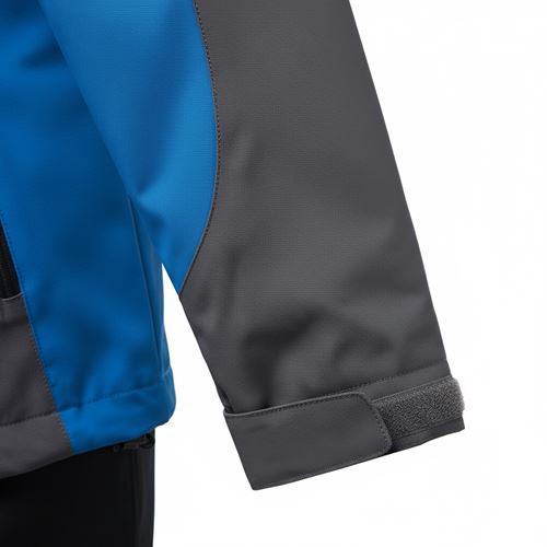 Áo khoác gió dã ngoại Gothiar Windshell Jacket 2 Lớp Đen Khói - Xanh dương