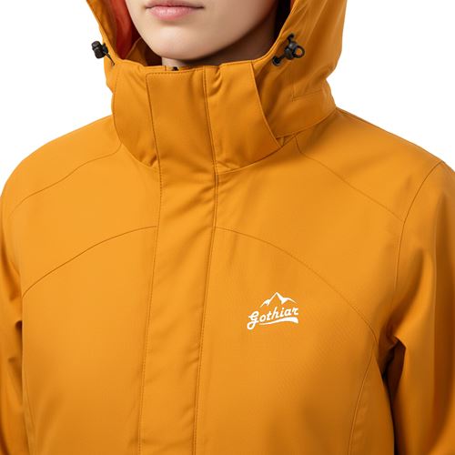 Áo khoác gió dã ngoại Gothiar Windshell Jacket 2 lớp Nâu bò
