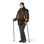 Áo khoác gió dã ngoại Gothiar Windshell Jacket 2 Lớp Đen Khói - Nâu