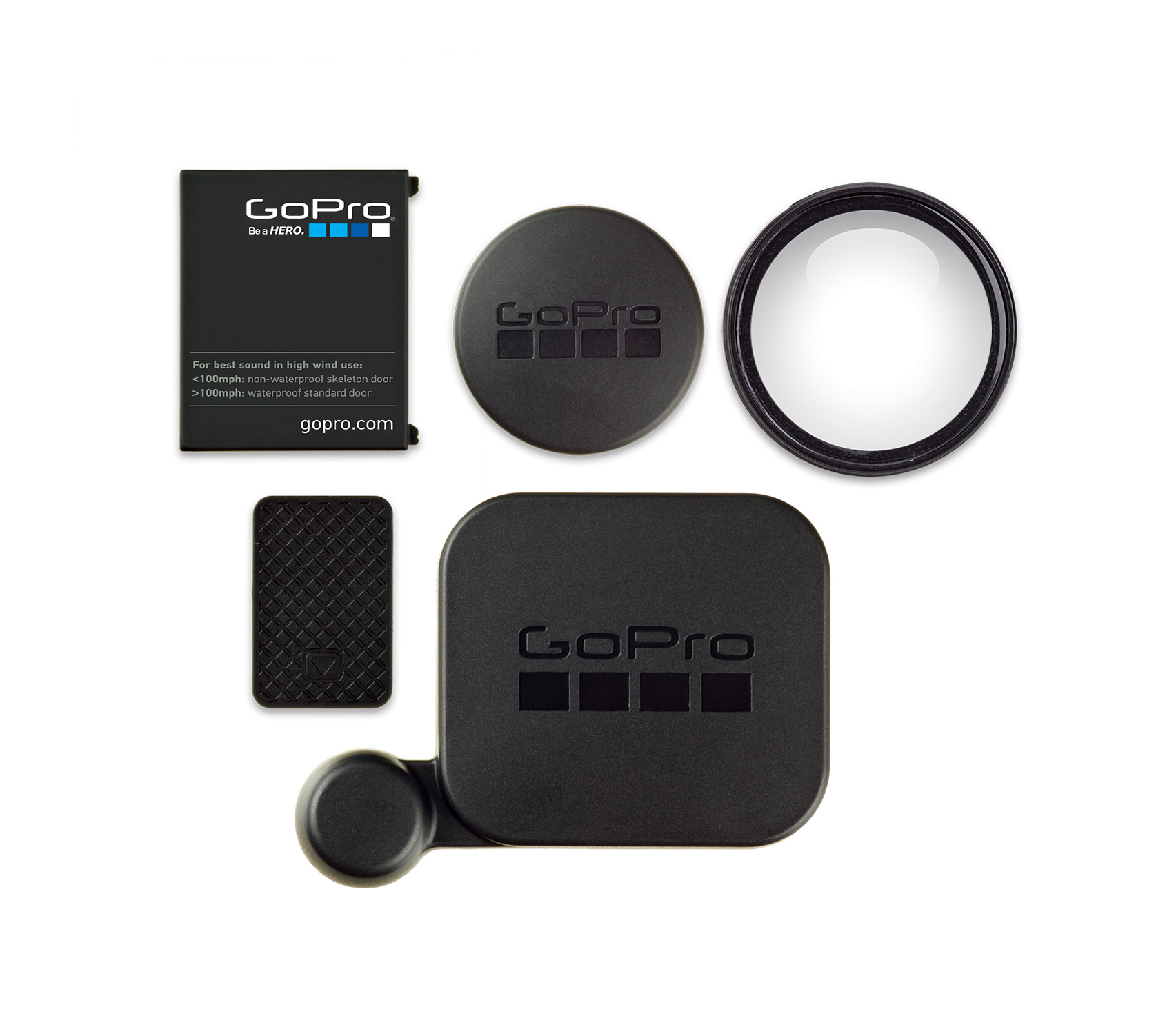 Trọn bộ bảo vệ máy quay GoPro Protective Lens And Covers HERO3+