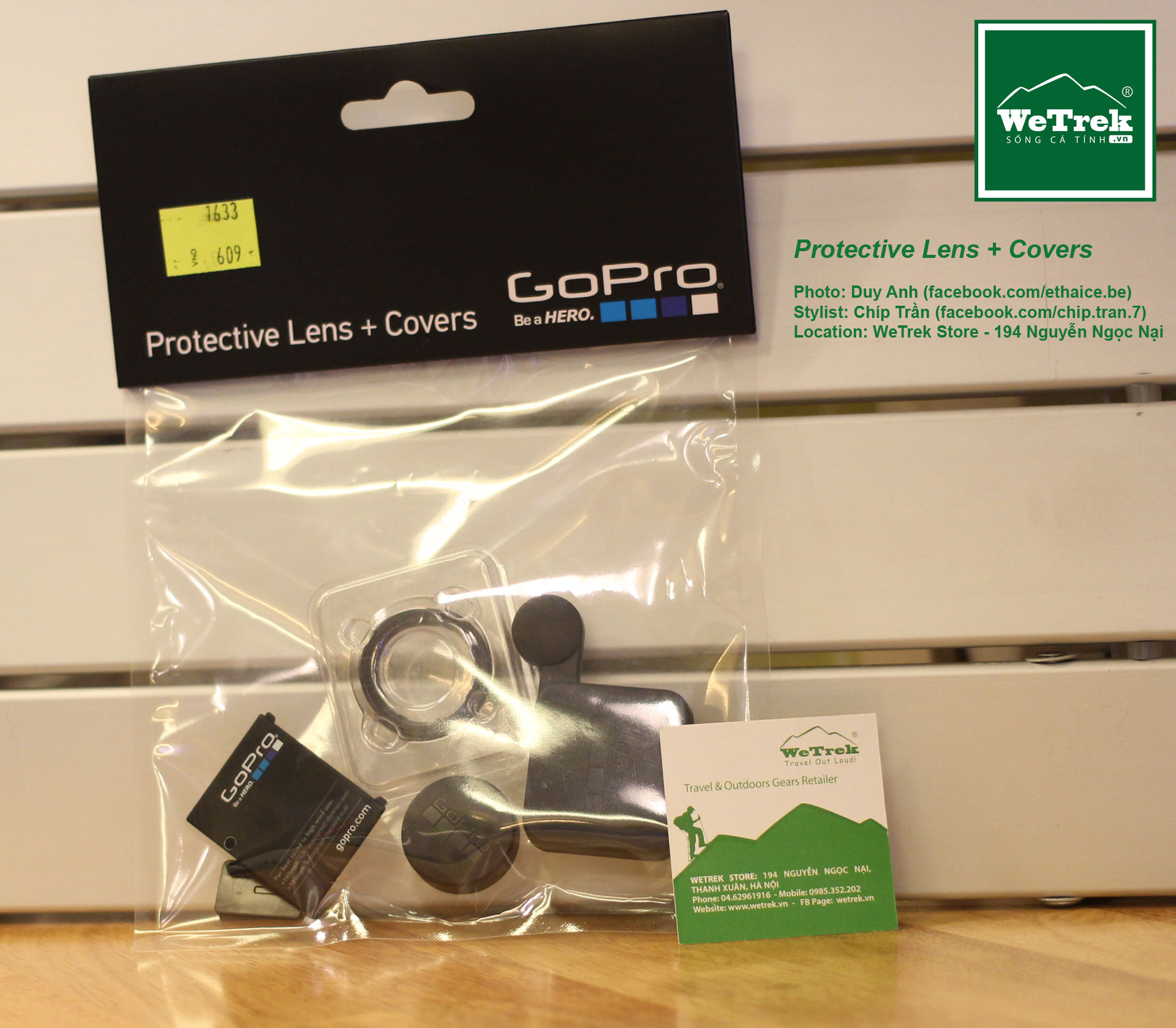 Trọn bộ bảo vệ máy quay GoPro Protective Lens And Covers HERO3+