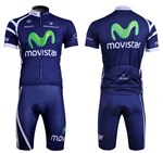 Bộ quần áo VDV xe đạp Movistar