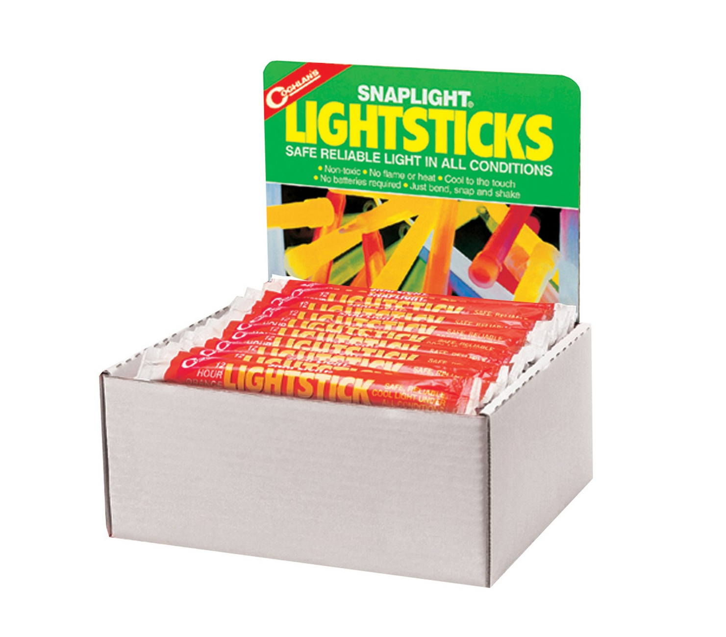 Que nhựa phát sáng Coghlans Lightsticks - Red