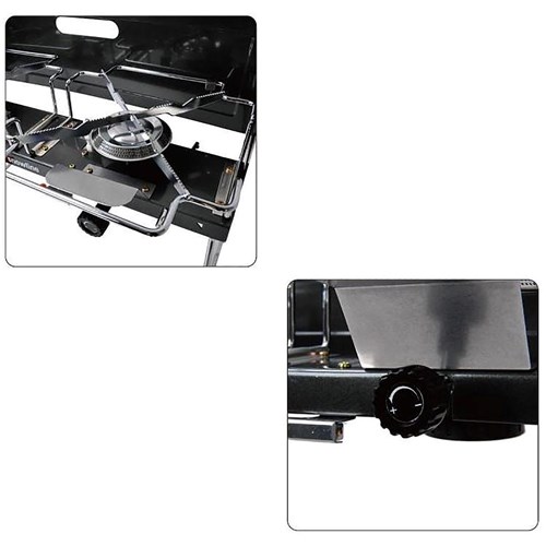 Bếp gas đôi cắm trại Snowline Slim Two Burner SN45UGG007