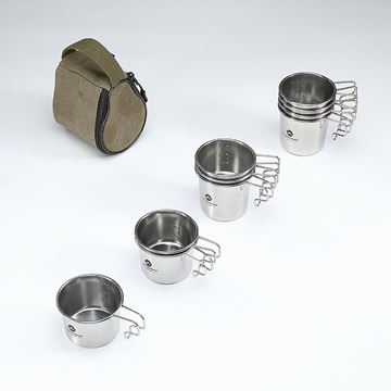 Cốc nước dã ngoại Campingmoon Stainlness Steel Cup