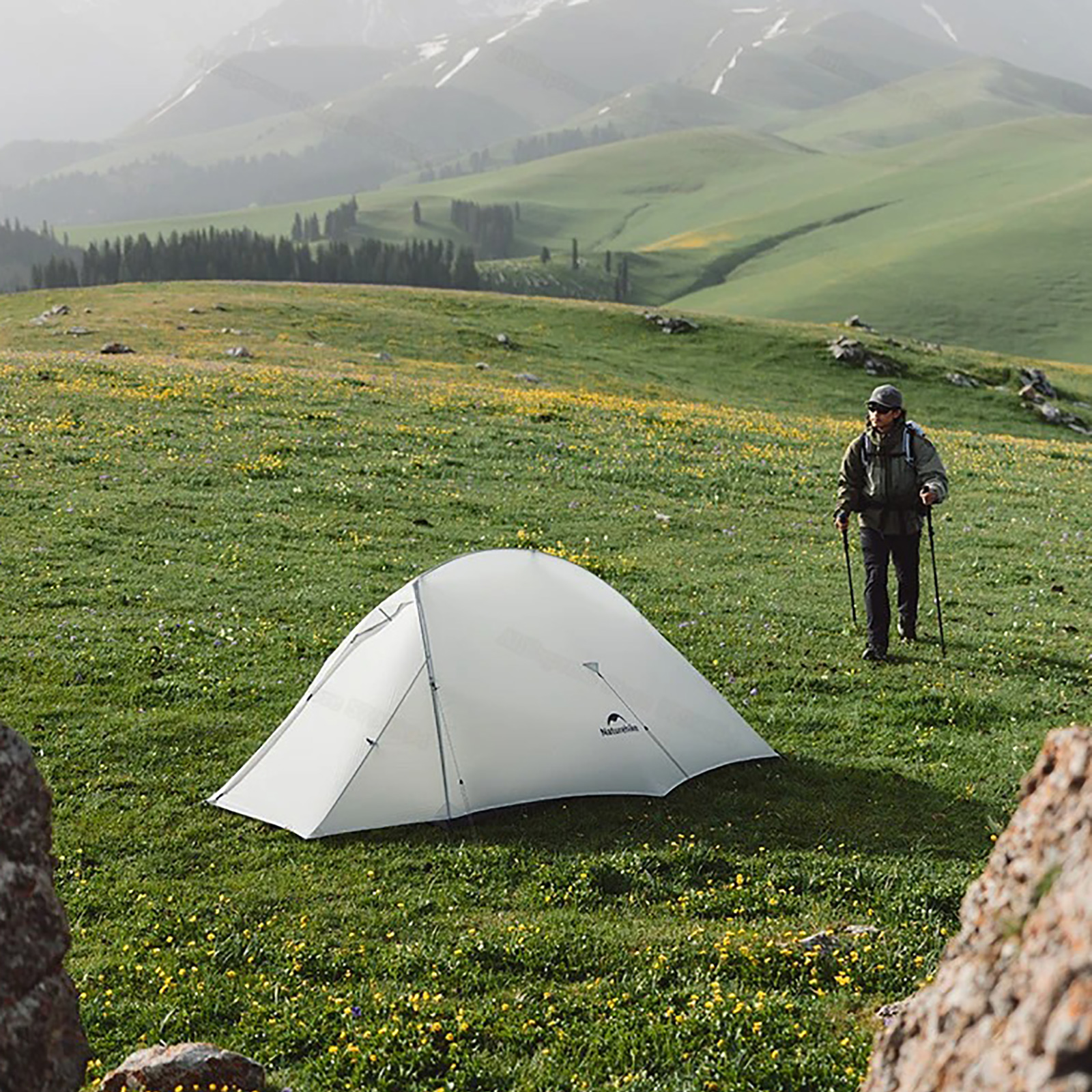 Lều cắm trại 2 người Naturehike Ultralight Cloud Up CNK2450WS017