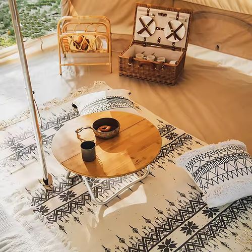 Bàn dã ngoại gấp gọn Naturehike Folding Bamboo Camping Table NH19JJ003