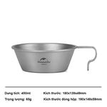 Bát dã ngoại siêu nhẹ Naturehike Lightweight Outdoor Bowl NH21CJ010