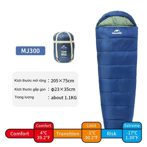 Túi ngủ Naturehike Lightweight Sleeping Bag CNK2300SD014