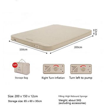 Đệm đôi tự bơm hơi Naturehike Automatische Opblaasbare Matras CNK2300WS011