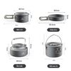 Bộ nồi dã ngoại Naturehike Aluminum Camping Pot CNK2450CF010