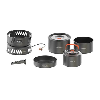 Bộ dụng cụ nấu ăn kèm bếp gas Fire Maple Cooking Kit With Portable Gas Burner